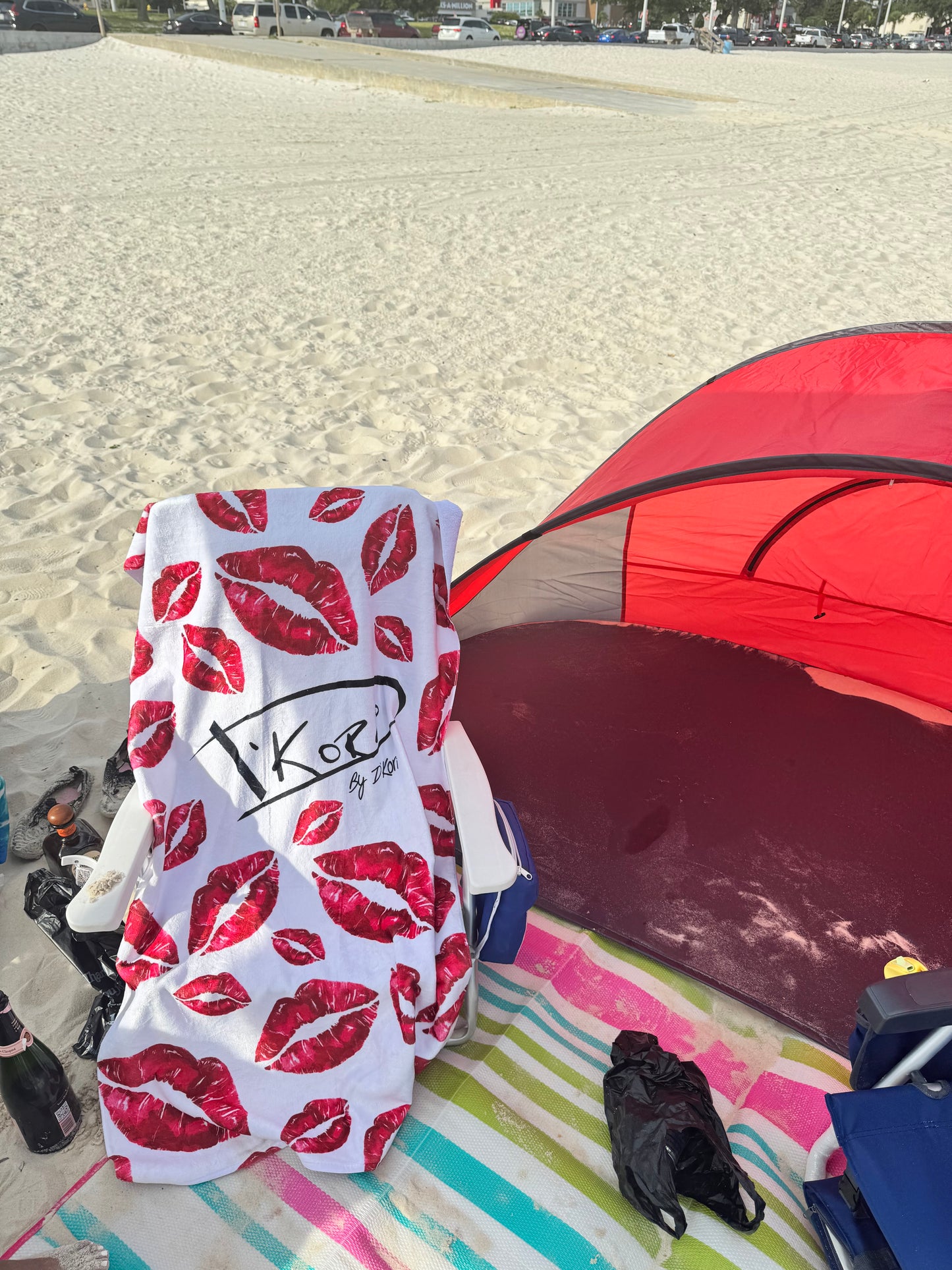 Logo Kissed Beach Towel (Pre Order)