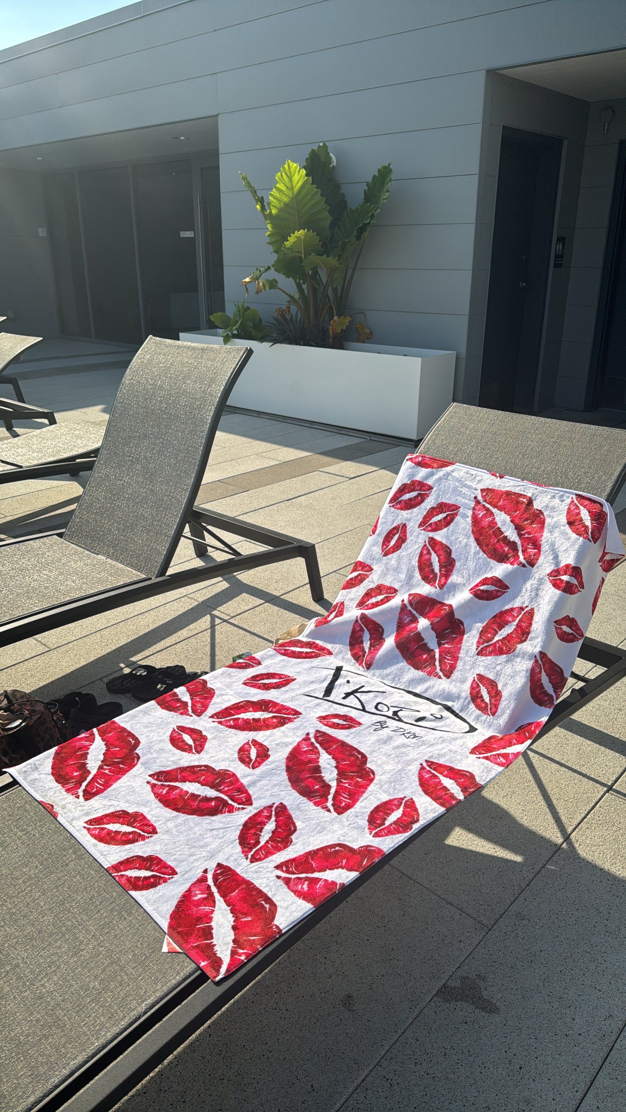 Logo Kissed Beach Towel (Pre Order)